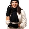 Handskar - mjuka handskar i finaste kashmirull svart