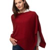 Liten Poncho - vår absoluta storsäljare, röd dahlia